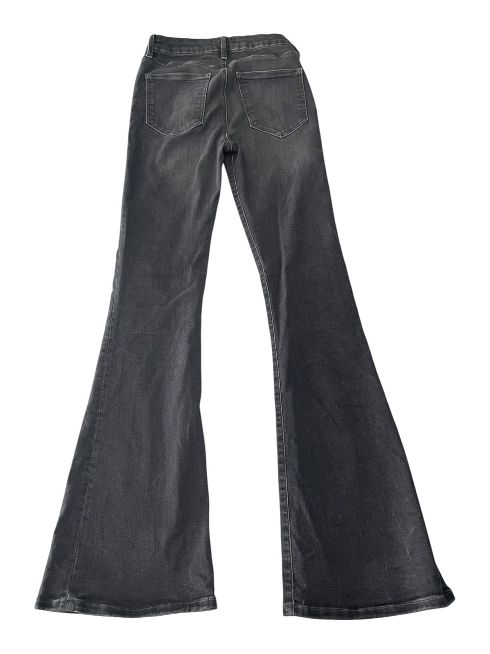 7 For All Mankind No Filter Denim Ultra High-Rise Skinny Boot Size 28 Black - Picture 11 of 12